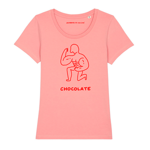 Chocolate shirt woman