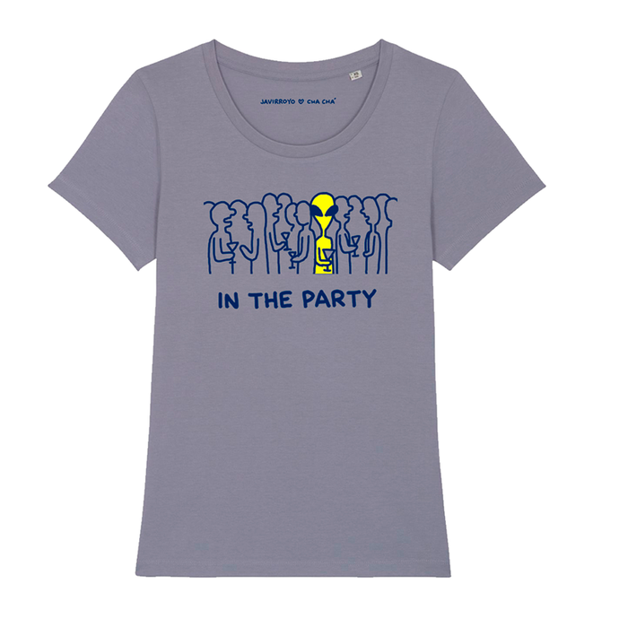 In the Party shirt woman